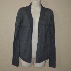 Sz S Marni Gray Open Front Cardigan Sweater